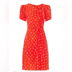Love, Whit by Whitney Port Floral Red Dress